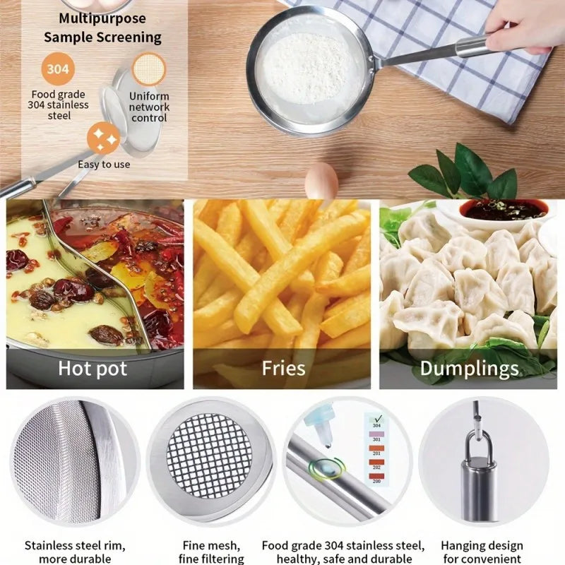 Single Oil Skimmer Spoon - Thanksgiving Fry & Turkey Fat Separator Tool