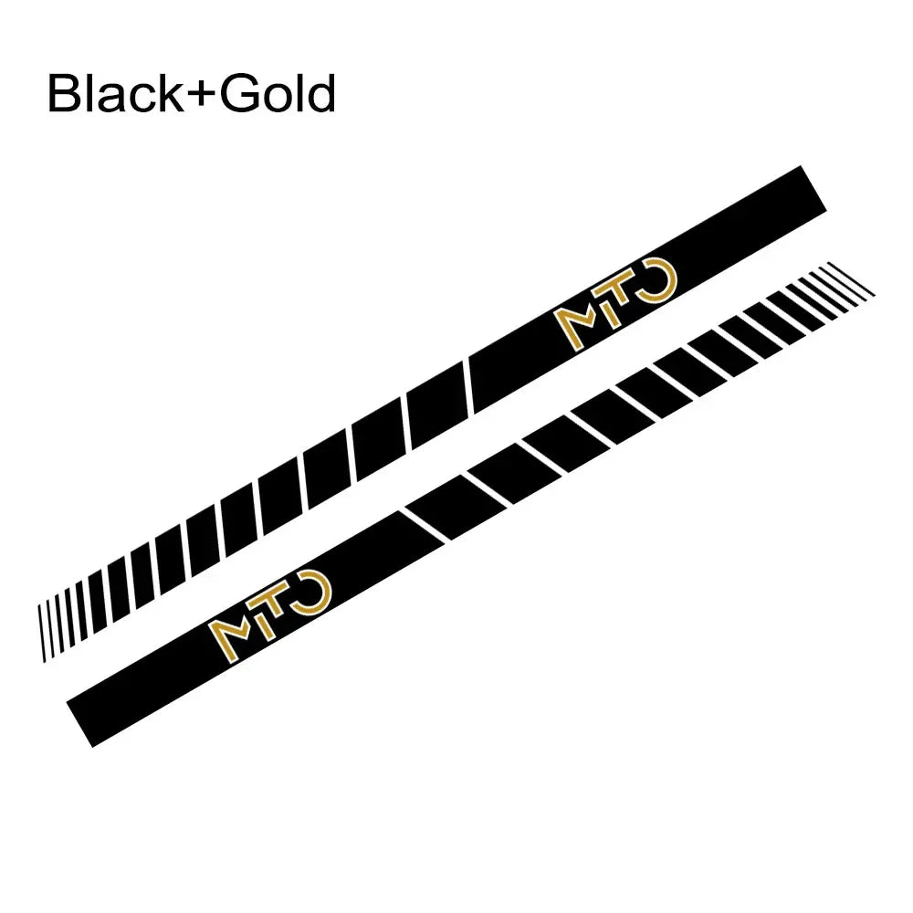 2pcs Car Side Skirt PVC Stickers Sport Graphics Vinyl Film Decals Decoration Kit Auto SUV Tuning Accessories For Alfa Romeo Mito