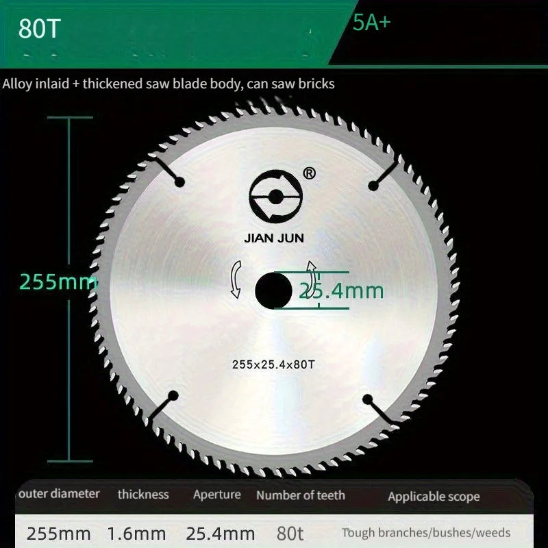 1PC Lawn Mower Weed Trimmer Blade Head 40/60/80 Teeth Wood Mower Disc for Brush Cutter Trimmer Garden Weed Mower Parts