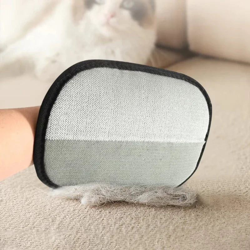 Pet Hair Remover Mitt Pet Hair Remover Gloves Deshedding Brush Glove for Dog Cat Rabbit with Long/Short/Curly Hair Cleaning Brus