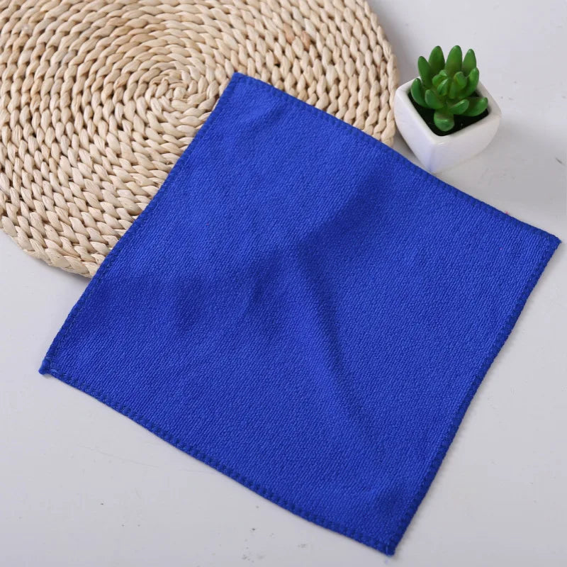 20PCS General Soft Microfiber Auto Cleaning Towels 30*30 Multifunctional Car Detailing Towel Automotive Washing Dry Cloth