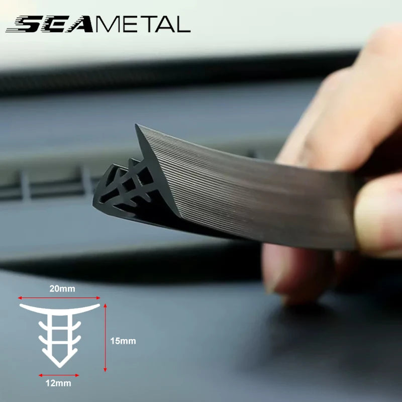 SEAMETAL Universal Car Dashboard Sealing Strip - Noise Insulation