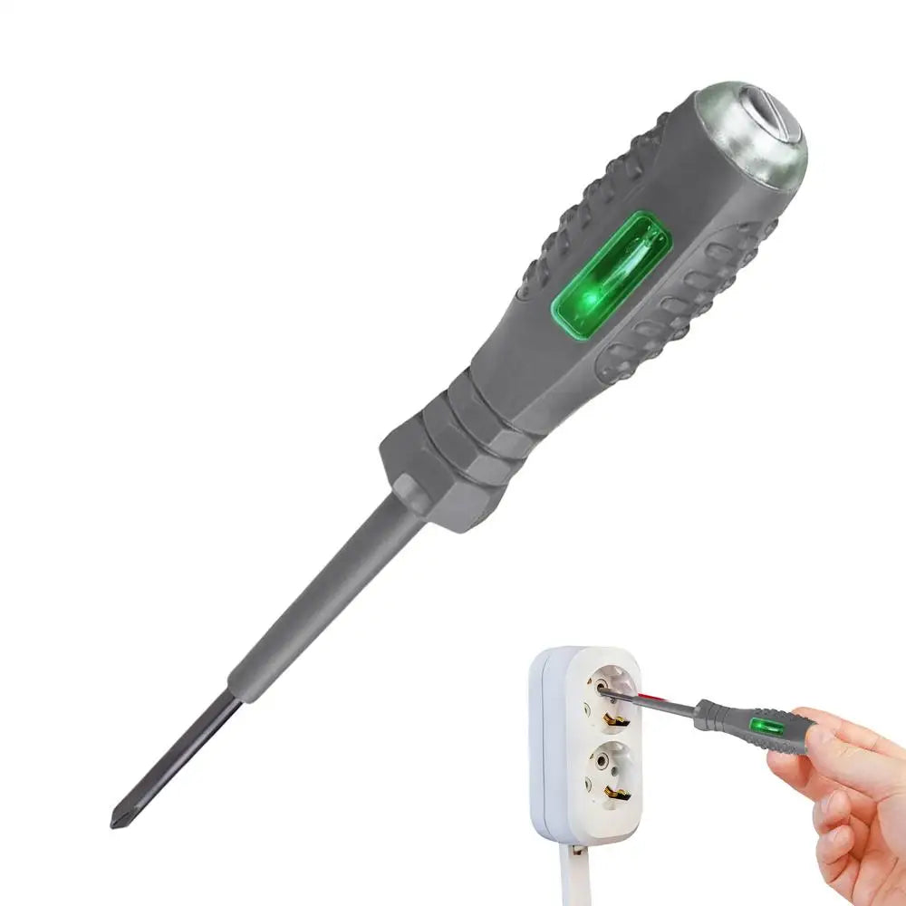 Intelligent Voltage Tester Pen Electricity Tester Screwdriver Magnetic Voltage Tester Screwdriver Detector With Light Display