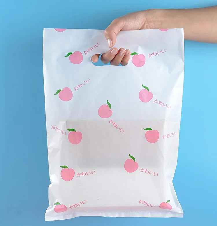 25pcs/lot Small Plastic Bag for Jewelry/Earrings/Scarf/Socks Little Daisy Wedding Gift Bags Mini Packaging Bags for Business