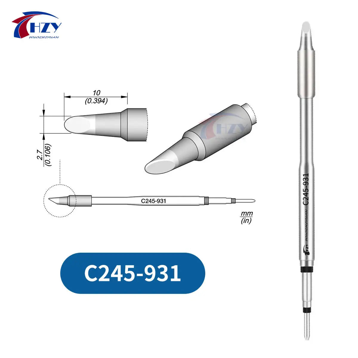 OEM C245 Series Soldering Iron Tip 773/774/710/912/766/931/966Tips Universal T245 Handle for T245 Soldering Station Phone Repair