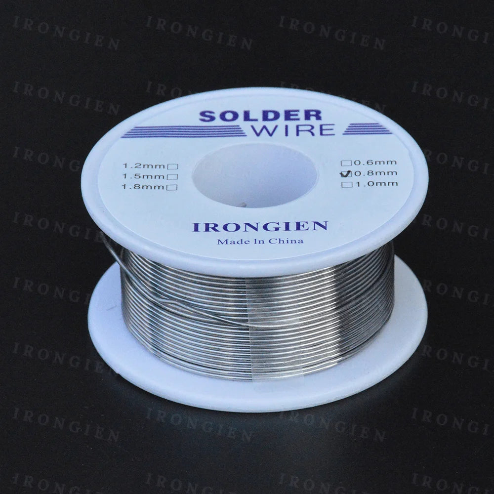 Irongien High Purity Soldering Wire 8g50g/Roll Mixed Tin Rosin Core Dia 0.6-1.5mm Solder Welding Wire For Electrical Soldering
