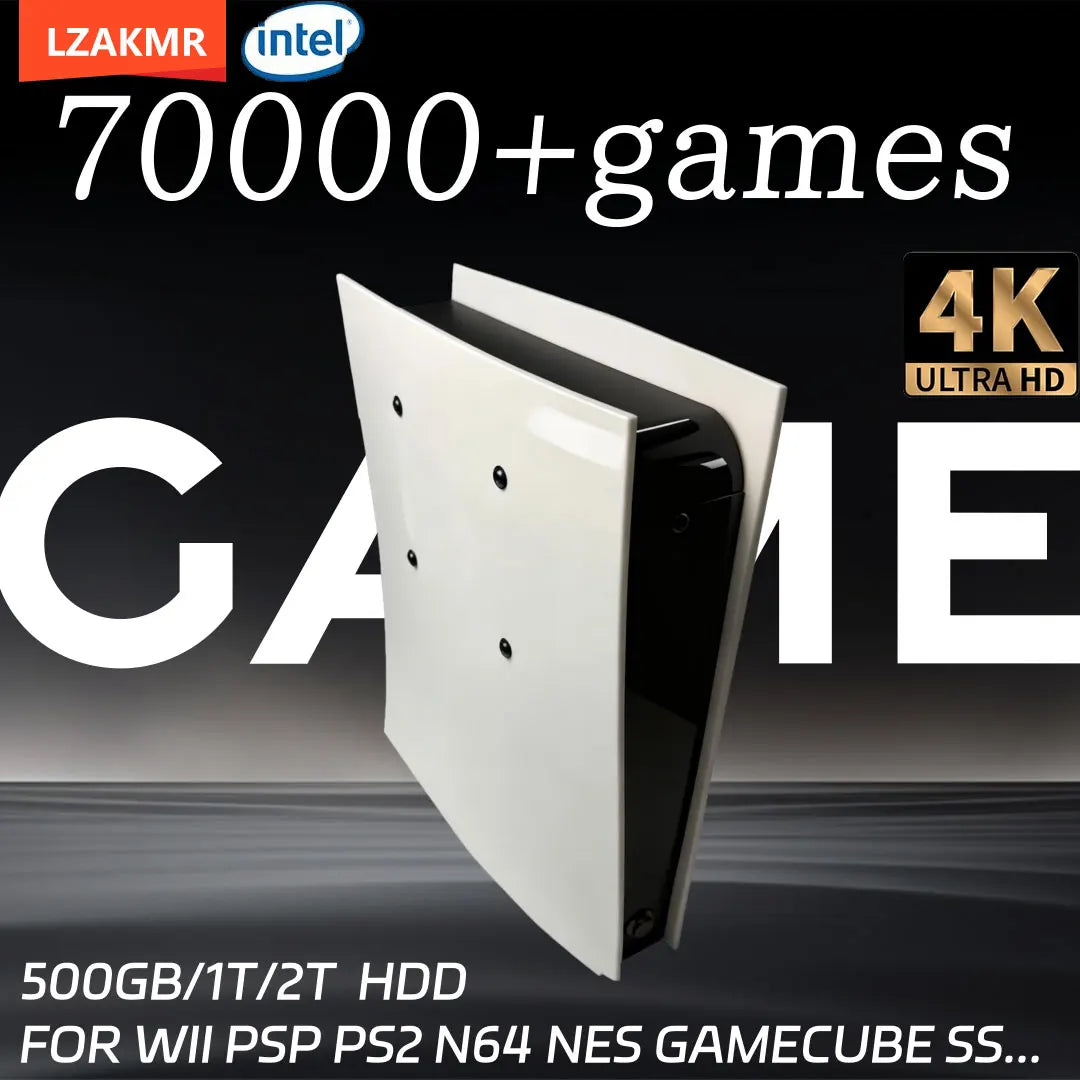 X5 Game Console — 2TB HDD, 4K HD, 60+ Emulators, Plug-and-Play TV Console