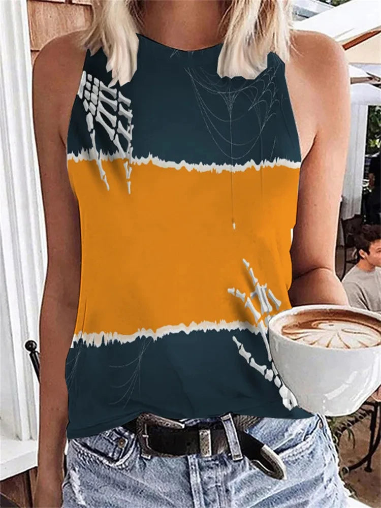 Reggae Is A Rhythm Of My Soul Tank Top Letter 3D Print Women Streetwear Oversized Vest Off Shoulder Sleeveless Woman Top Clothes