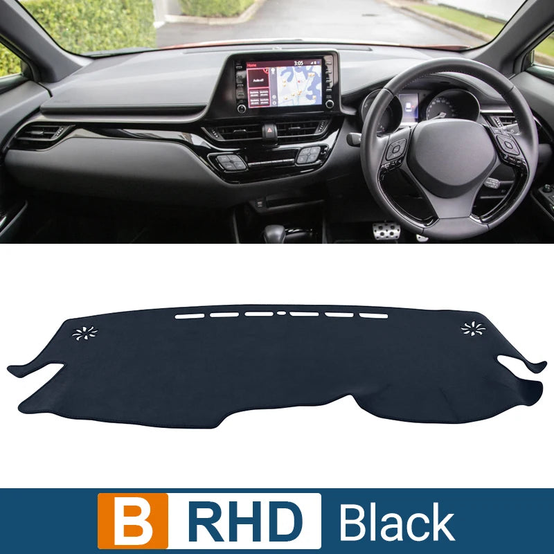 For Toyota CHR C-HR CH R 2016 2017 2018 2019 2020 2021 2022 2023 Car Dashboard Mat Sun Shade Non-Slip Pad Cover Accessories