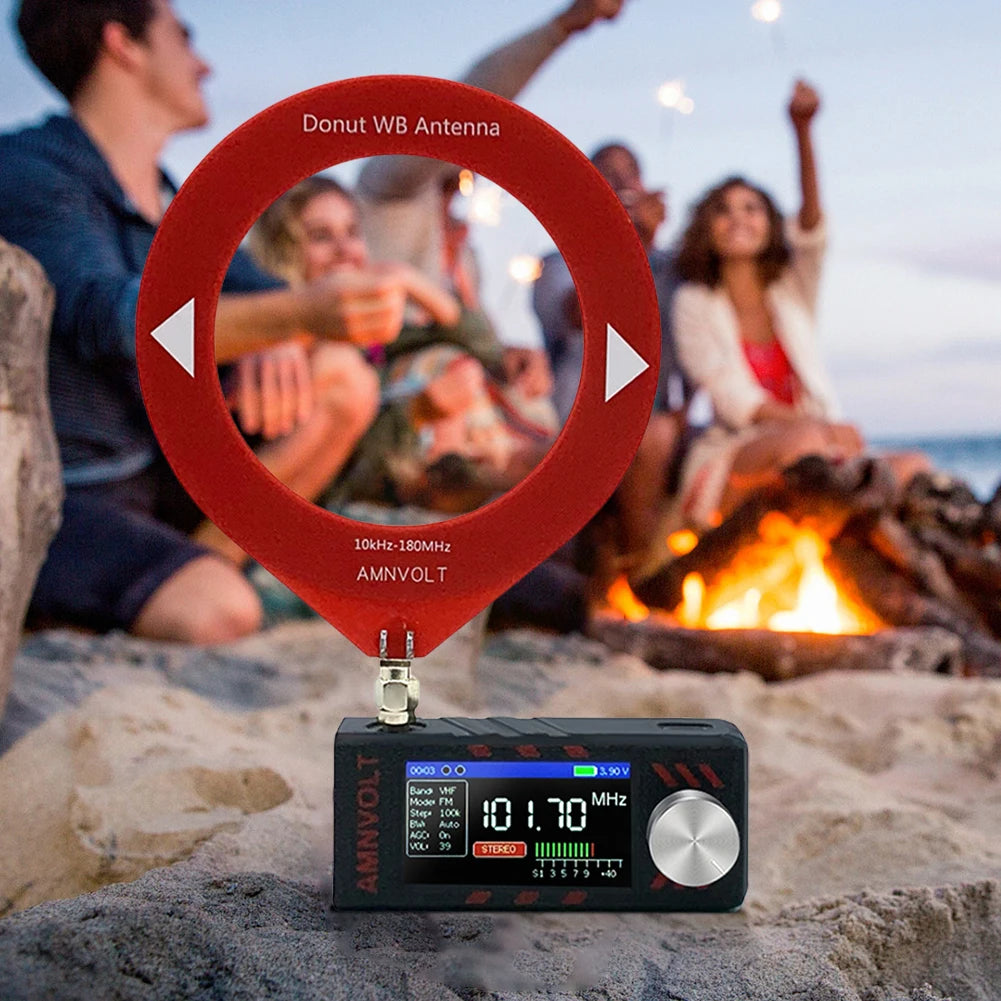 SI4732 All-Band Portable Radio – FM/AM/LSB/USB/SW/MW/VHF with 1.9" IPS Screen