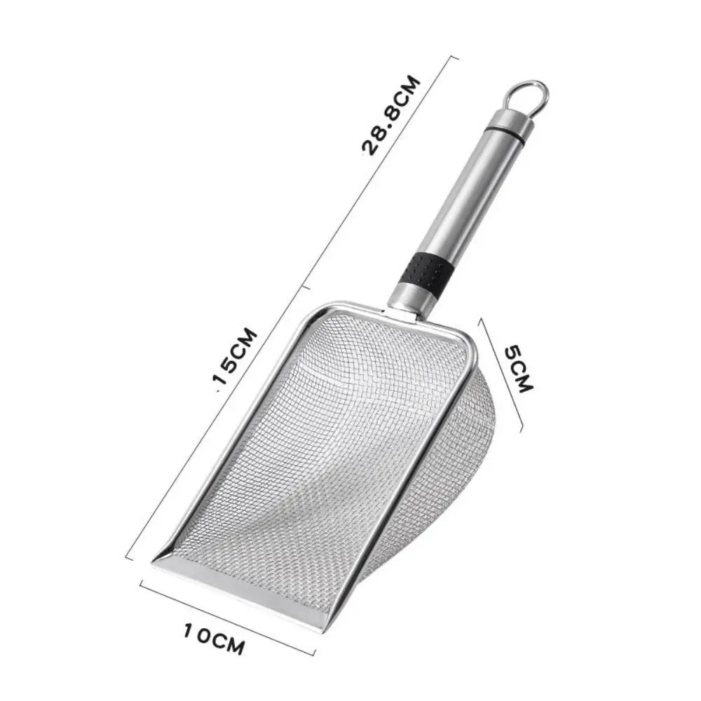 Aluminum Alloy Cat Litter Scoop - Durable Metal Handle – photo 6