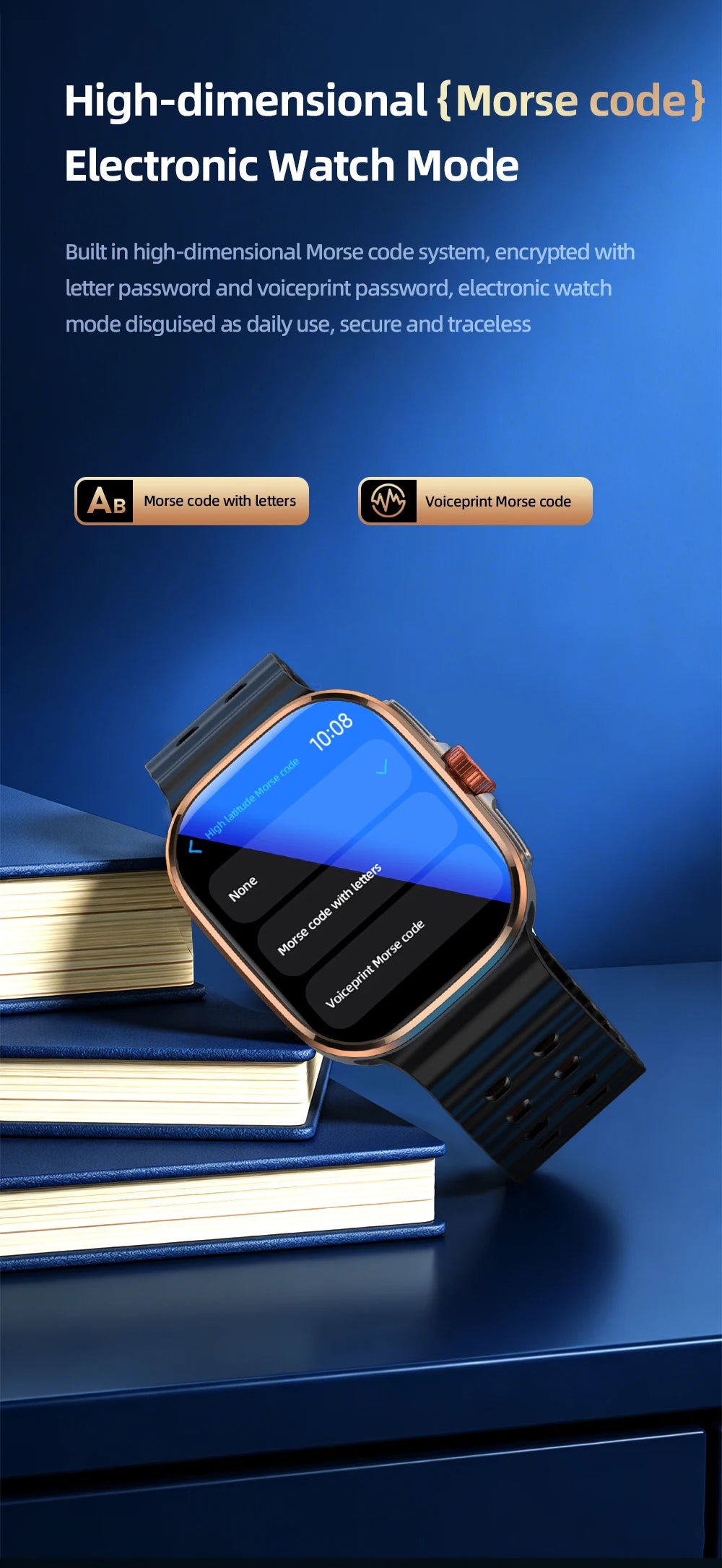 M99 Mini New Package 2.29inch Amoled Smartwatch 5G LTE Android 13.0 Smart Watch With Touch ID Fingerprint unlock GPS WIFI Sim
