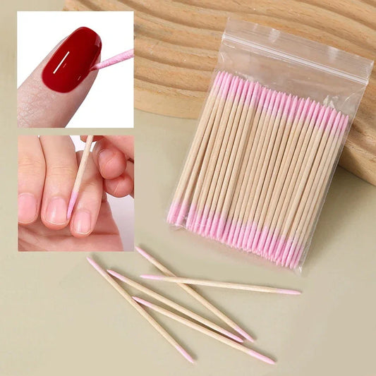 Double-ended cotton swabs 100 pieces
