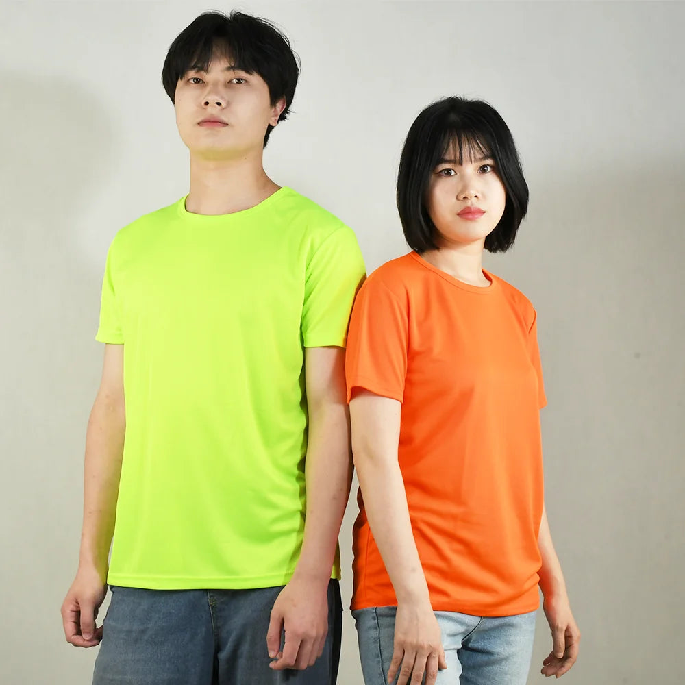 Multicolor Quick Dry Short Sleeve Sport T Shirt Gym Jerseys Fitness Shirts Trainer Running T-Shirt Men's Breathable Sportswear