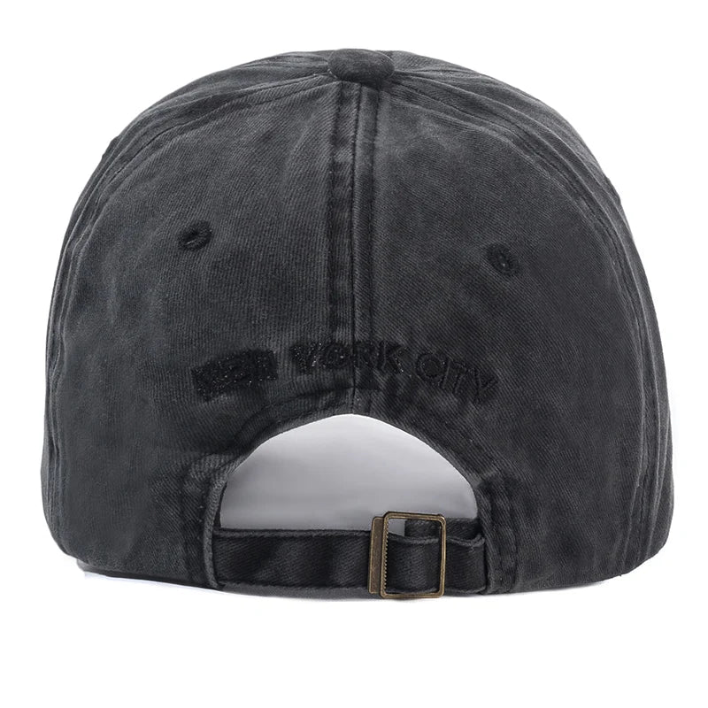 2026 New York Washed Cotton Cap For Men Women Gorras Snapback Caps Baseball Caps Sun protection Casquette Dad Hat Outdoors Cap