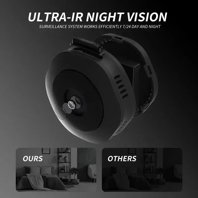 4K Mini Wireless Security Camera — Night Vision & Remote View
