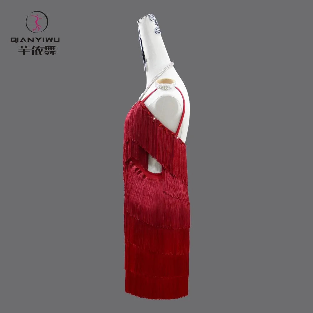 Short skirt Latin practice dress
