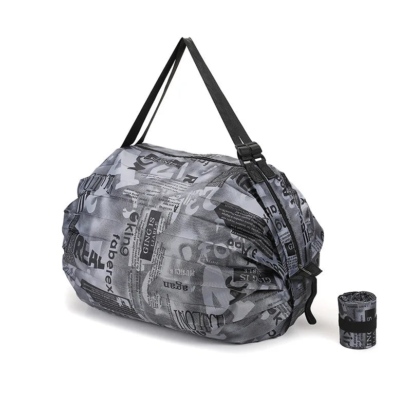New Foldable Storage Bag Portable Travel Camouflage Handbags Large Capacity With Handle Japen Shopping Bag