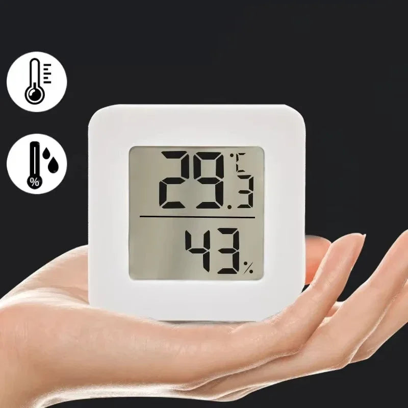 LED Thermometer Thermo-Hygrometer Multifunction Electronic Clock Temperature Humidity Meter Weather Station for Home With Alarm