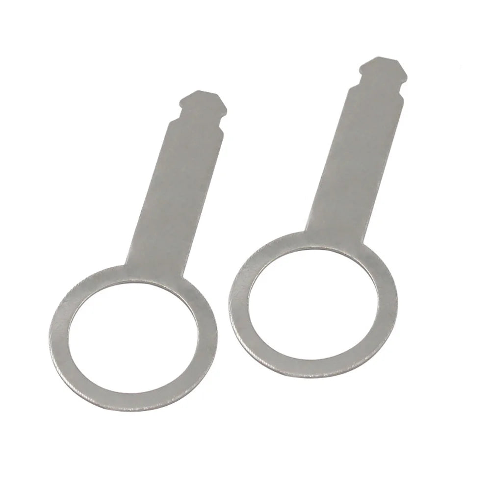 2Pcs Car Radio Removal Key Pin Tool Stereo Head Unit Audio Car Repair Special Disassembly Extraction Tool for VW Audi Ford