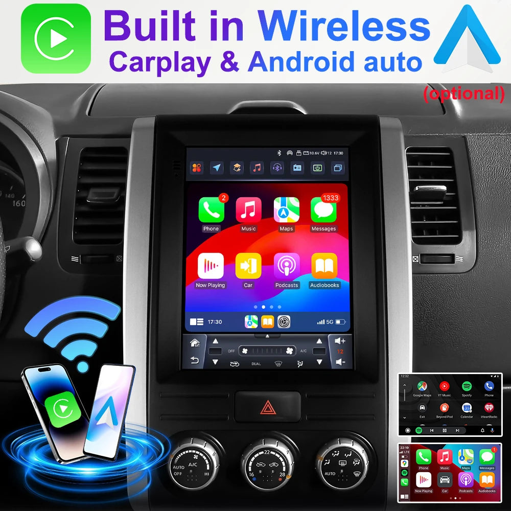 9.7" Car Stereo with Apple CarPlay & Android Auto, Compatible with Hyundai Elantra 5 (2011-2016)