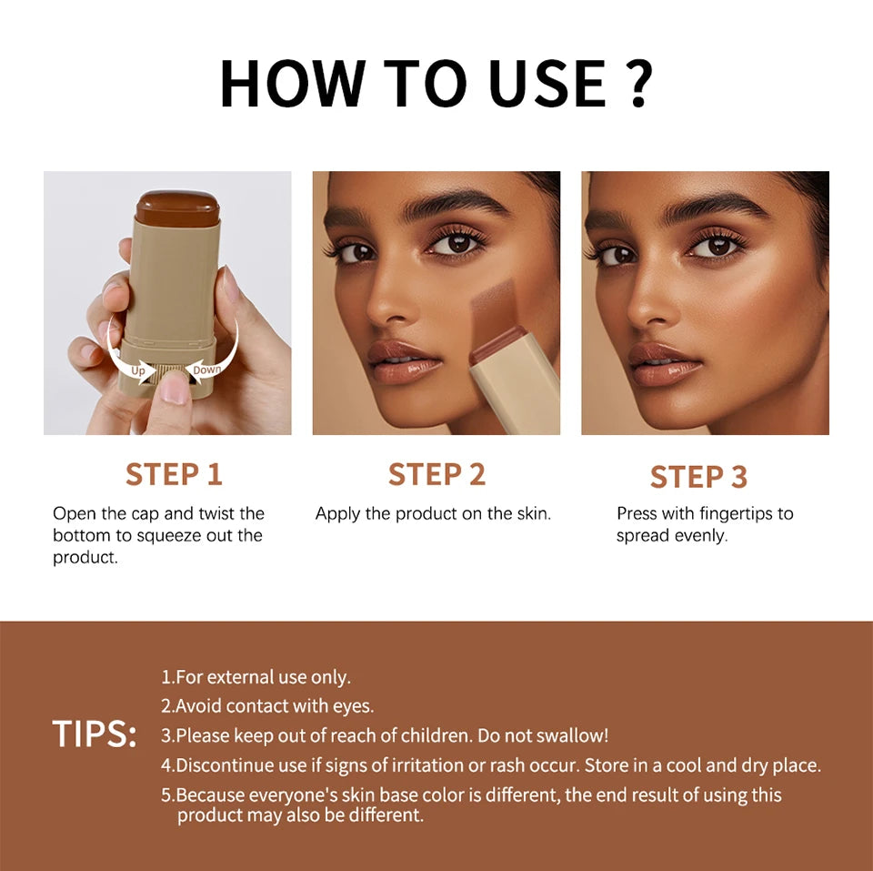 New Balm Serum Boosted Skin Tint Silky Texture Moisturizing Coverage Plumper Even Skin Tone Best Stick Foundation Travel Makeup