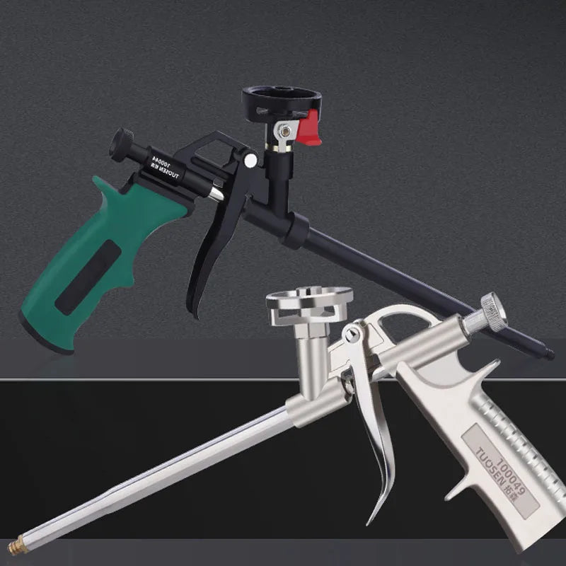 Professional Expanding Foam Spray Gun Insulating Applicator Heavy Duty Dispensing Foam Gun Suitable for Caulking Filling Sealing