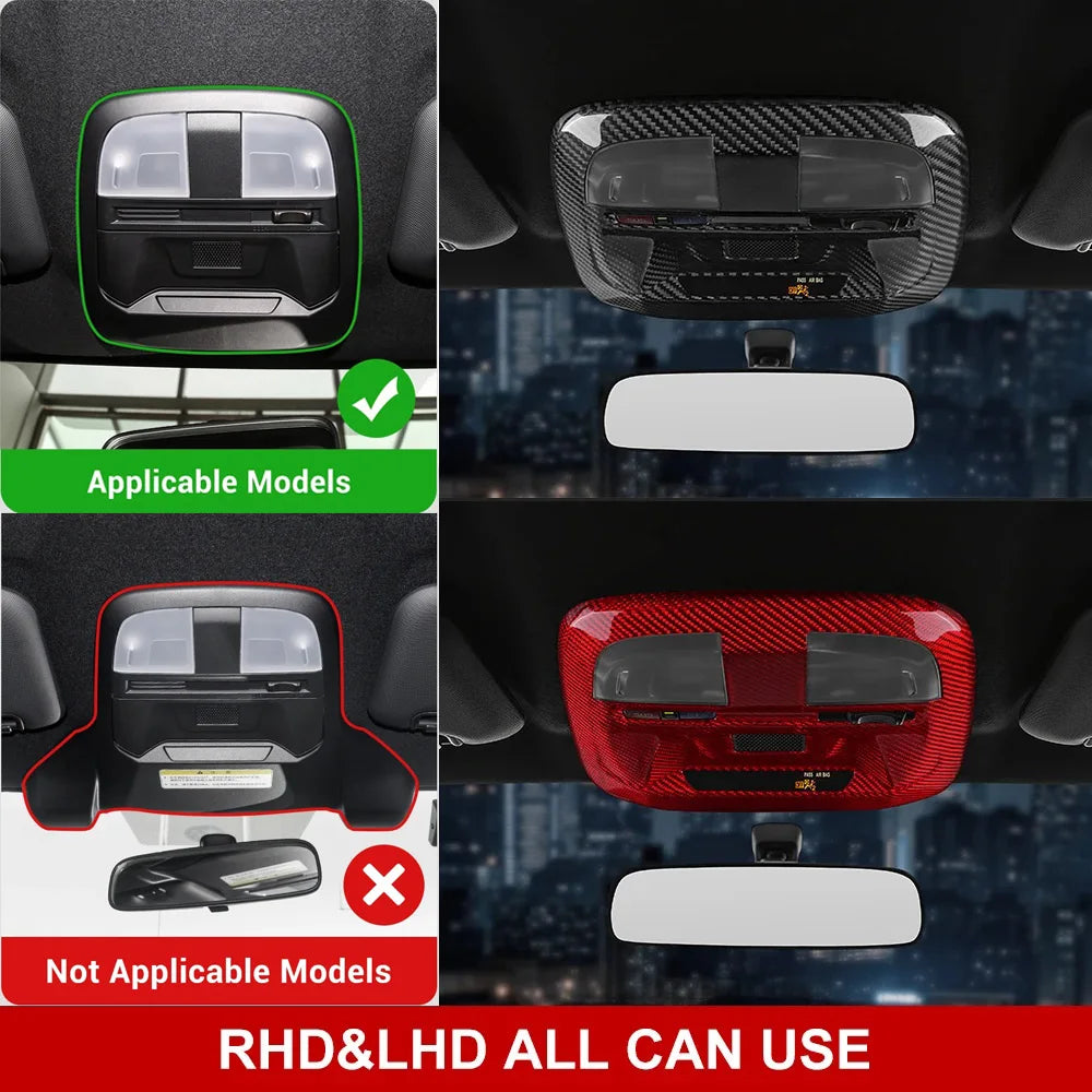 Real Hard Carbon Fiber For Subaru BRZ Toyota GR86 2021 2022 2023 2024 LHD RHD Car Trim Panel Sticker Dry Carbon Accessories