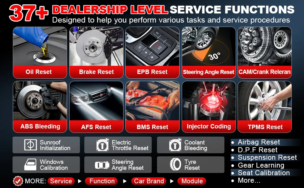 LAUNCH X431 PRO V5.0 Bi-Directional OBD2 Diagnostic Scanner — All-System, 37 Resets, ECU Coding