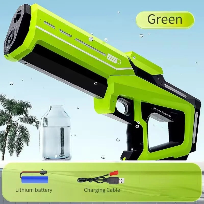 42cm Electric Water Gun — High-Pressure Auto-Absorb Pool Blaster