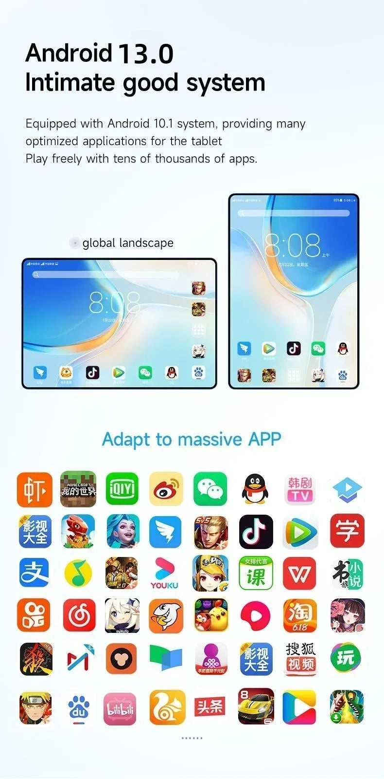 2026 Global Version Original IPad Air Pro Tablet 12inch HD 4K Android 14 22GB+2TB 20000mAh 5G Dual SIM Bluetooth WiFi GPS Tablet