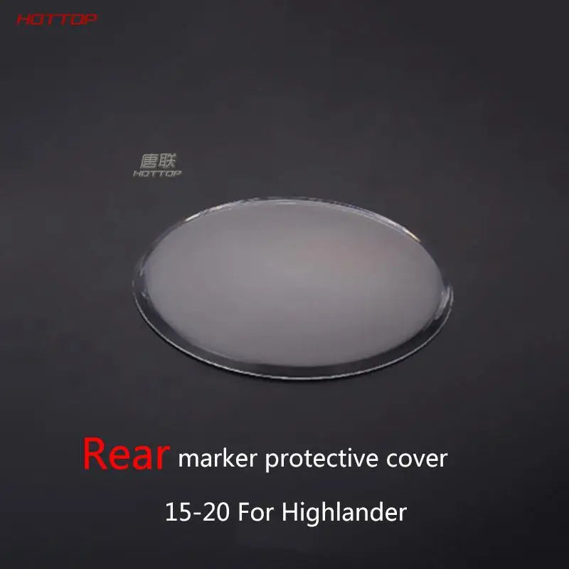 For Toyota Rav4 Corolla Camry Highlander Chr Prius Car Logo Cover Protective Cover Dust Cover Front Rear