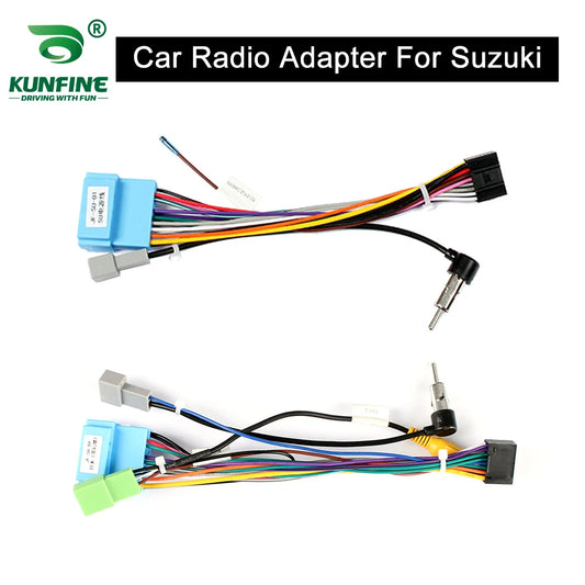 Car Stereo Power Wiring Harness Adapter, Compatible with Suzuki