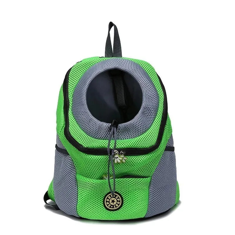 Double-Shoulder Dog Carrier Backpack - Travel Set – photo 6