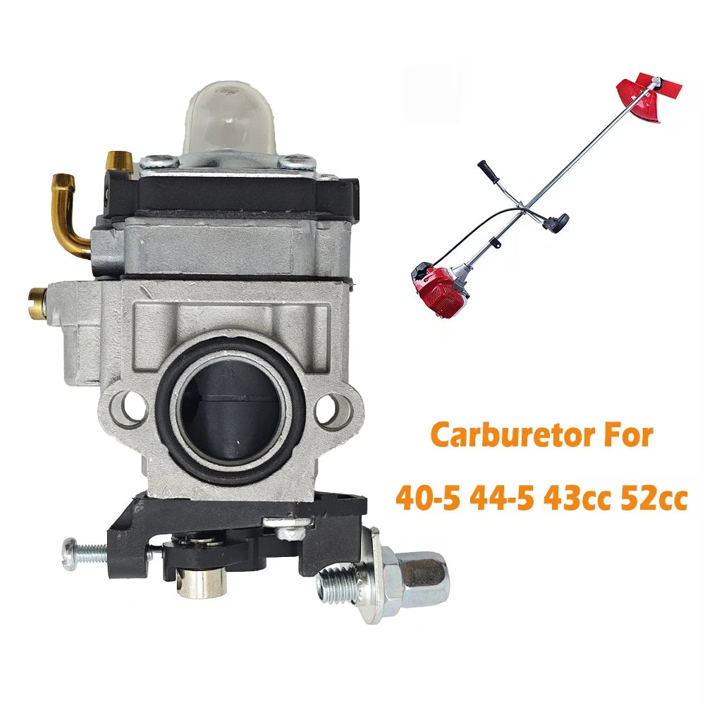 Carburetor for 40-5 44-5 43cc 52cc Grass Trimmer Accessories Carburetor Brush Cutter Engine
