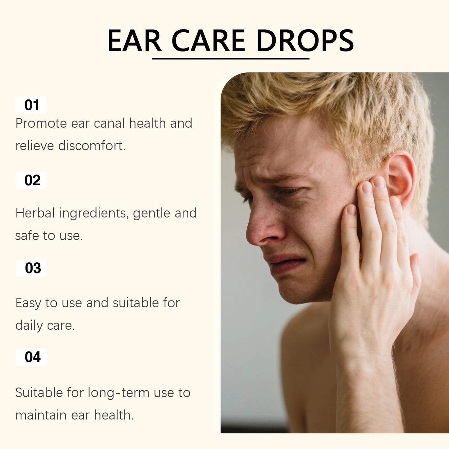 Anti Ear Ringing Relief Drops Relieve Ear Pain Inflammation Prevent Infection Reduce Tinnitus Ringing Sound Treatment Solution