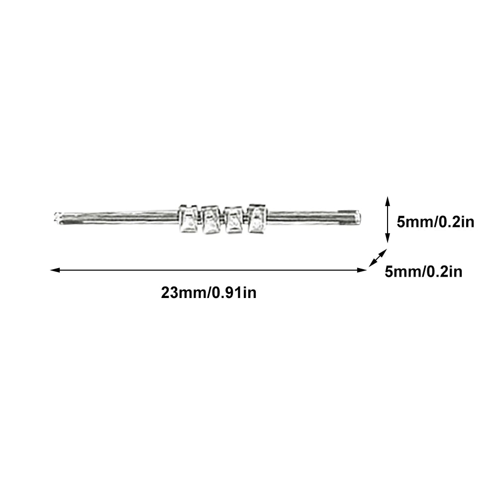 Ingrown Toenail Pedicure Tool Embed Toe Nail Care Straightening Correction Clip Curved Clamp Toenails Correction Tool for Toes