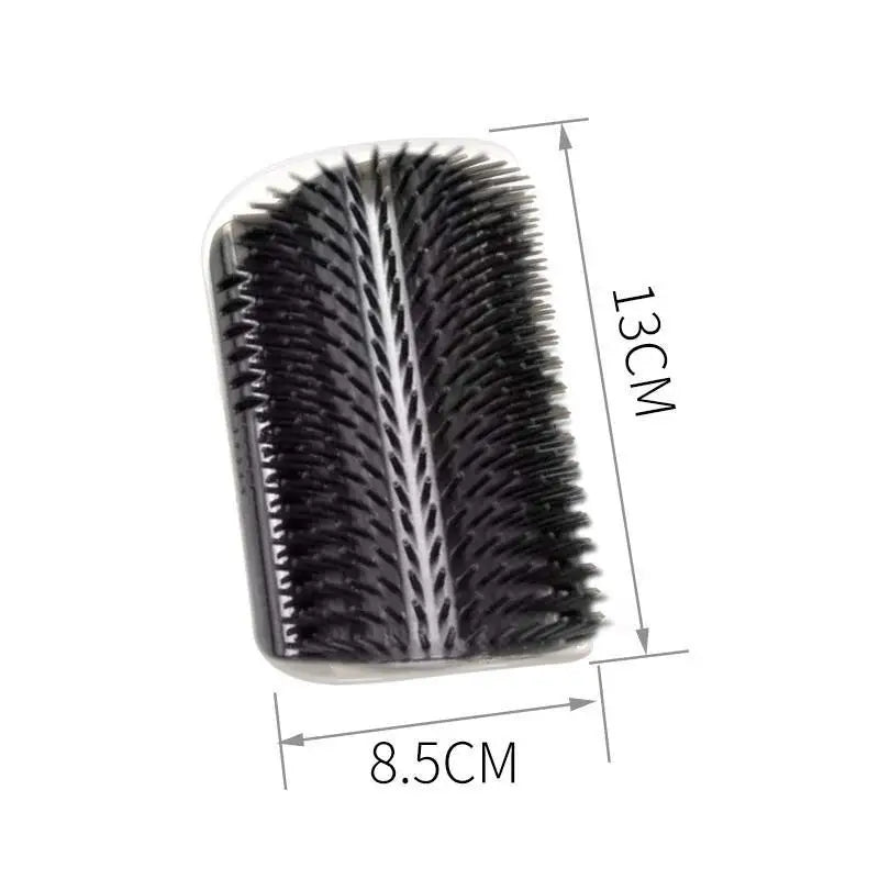 Cat Self-Groomer & Scratcher - Wall Corner Massage Brush – photo 9