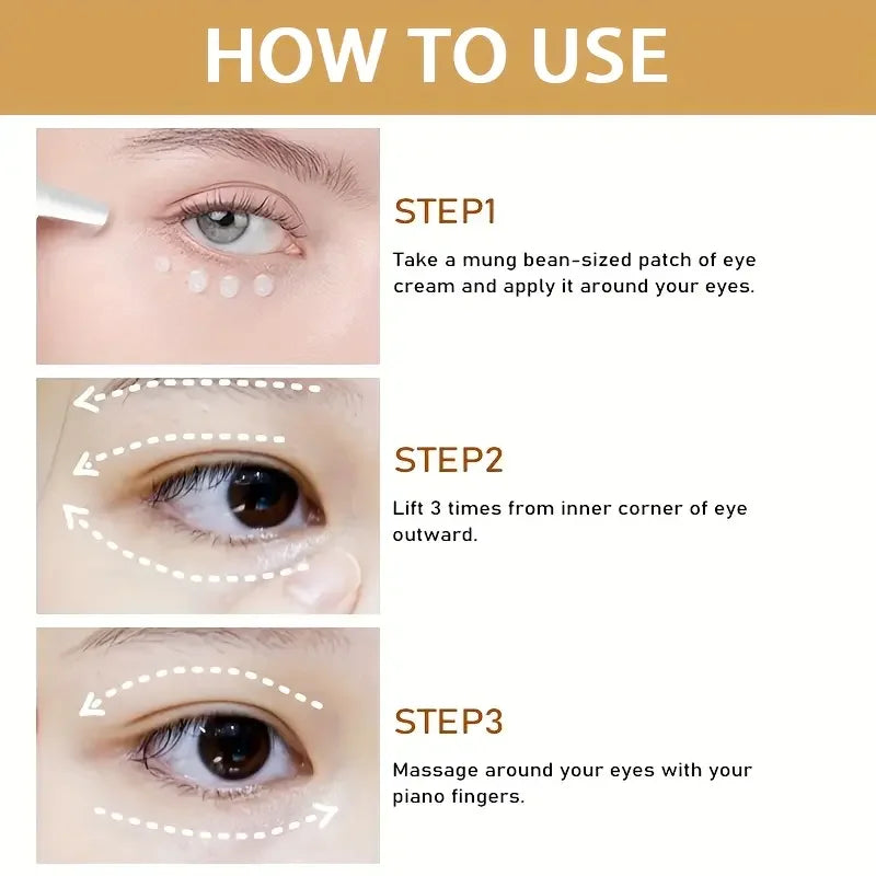 Water Ice Levin Collagen Eye Serum – Anti Dark Circles, Eye Bags & Puffiness | Firming & Moisturizing Eye Cream | CPNP Certified