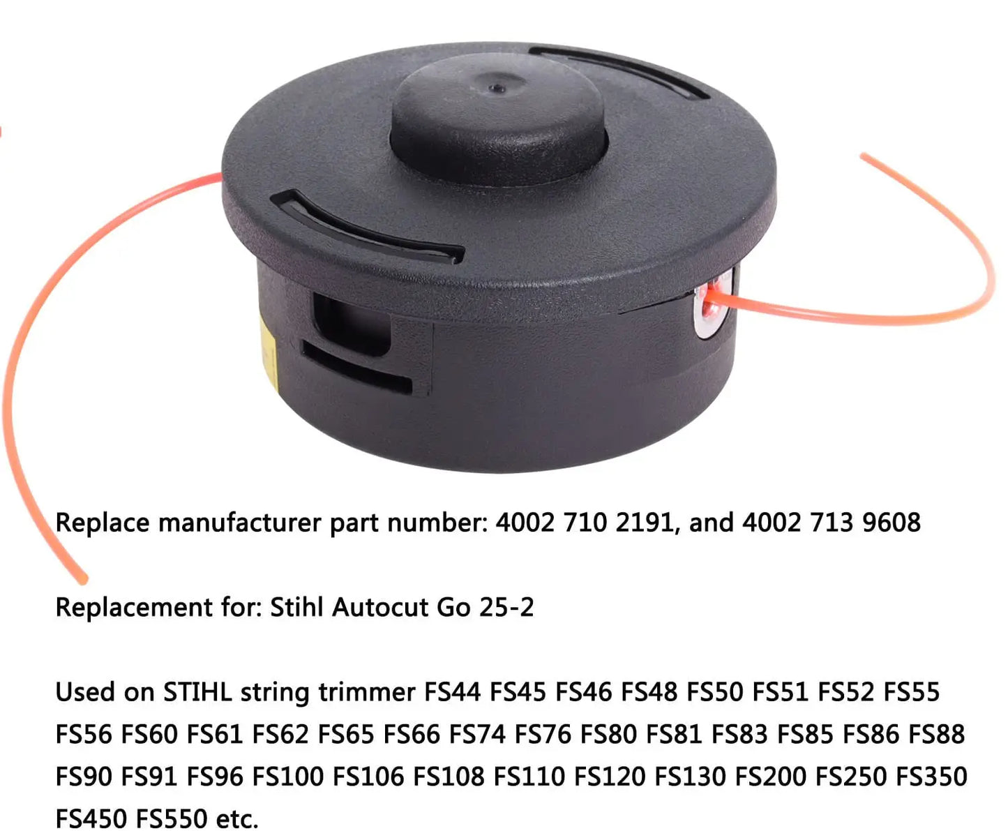 Autocut 25-2 Grass Trimmer Head For Stihl FS80 FS85 FS81 FS86 FS87 FS100 FS106 FS108 4002 710 2108 Brush Cutter Head Trimmer
