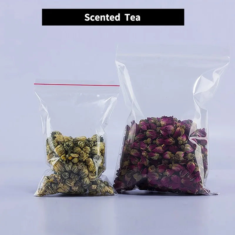 Thicken Clear Zipper Sealed Bags – Heavy-Duty Reclosable Plastic Storage Pouches for Jewelry, Food & Small Parts | Wholesale