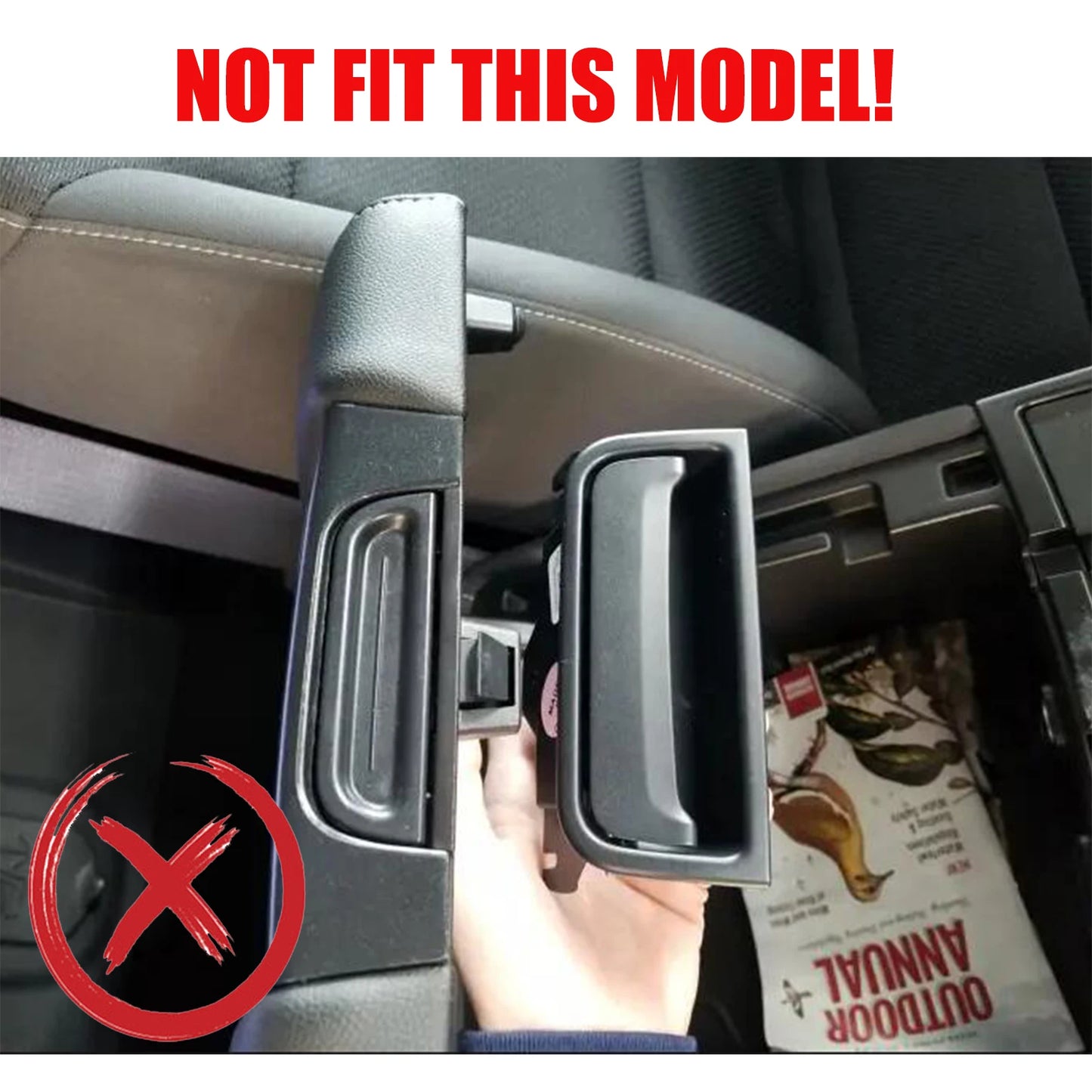 Center Console Latch Handle Cover — Chevrolet Suburban & Tahoe / GMC Yukon (2015–2020)