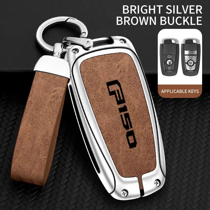 Zinc Alloy Remote Key Fob Cover for Ford F-150 / Raptor