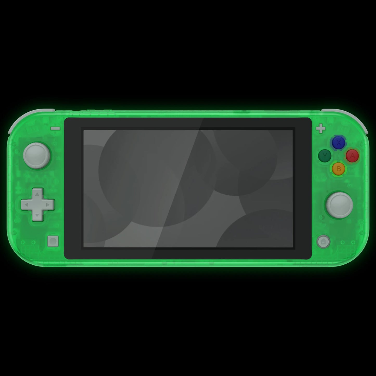 eXtremeRate Replacement Handheld Controller Housing Custom Shell with Screen Protector & ABXY Buttons for Nintendo Switch Lite