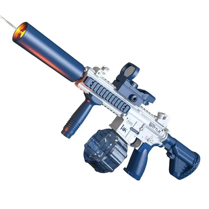 M416 Electric Water Gun — Auto Light-Up Summer Pool Toy