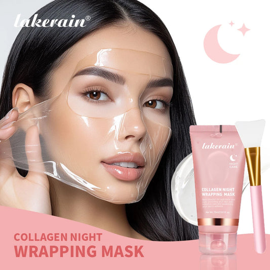 Collagen Night Wrapping Peel-Off Mask with Brush