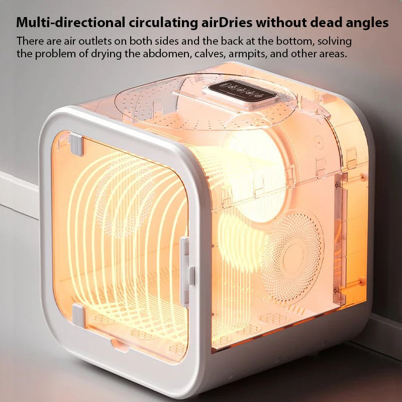 Ultra Quiet Pet Dryer Box – Portable Low-Noise Cat & Dog Grooming Hair Dryer Machine | Large Capacity | US/EU/UK/AU Plug