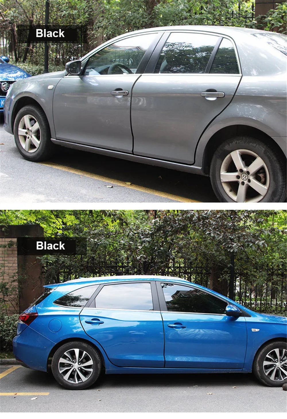 Car Door Protector Edge Scratch Strip Guard Trim Automobile Door Anti Collision Protection Strip Steel Car-styling Accessory