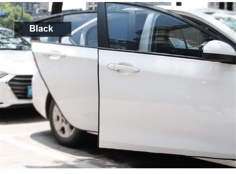 Car Door Protector Edge Scratch Strip Guard Trim Automobile Door Anti Collision Protection Strip Steel Car-styling Accessory