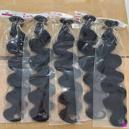 Body Wave Human Hair Weave Bundles Virgin Brazilian Double Weft